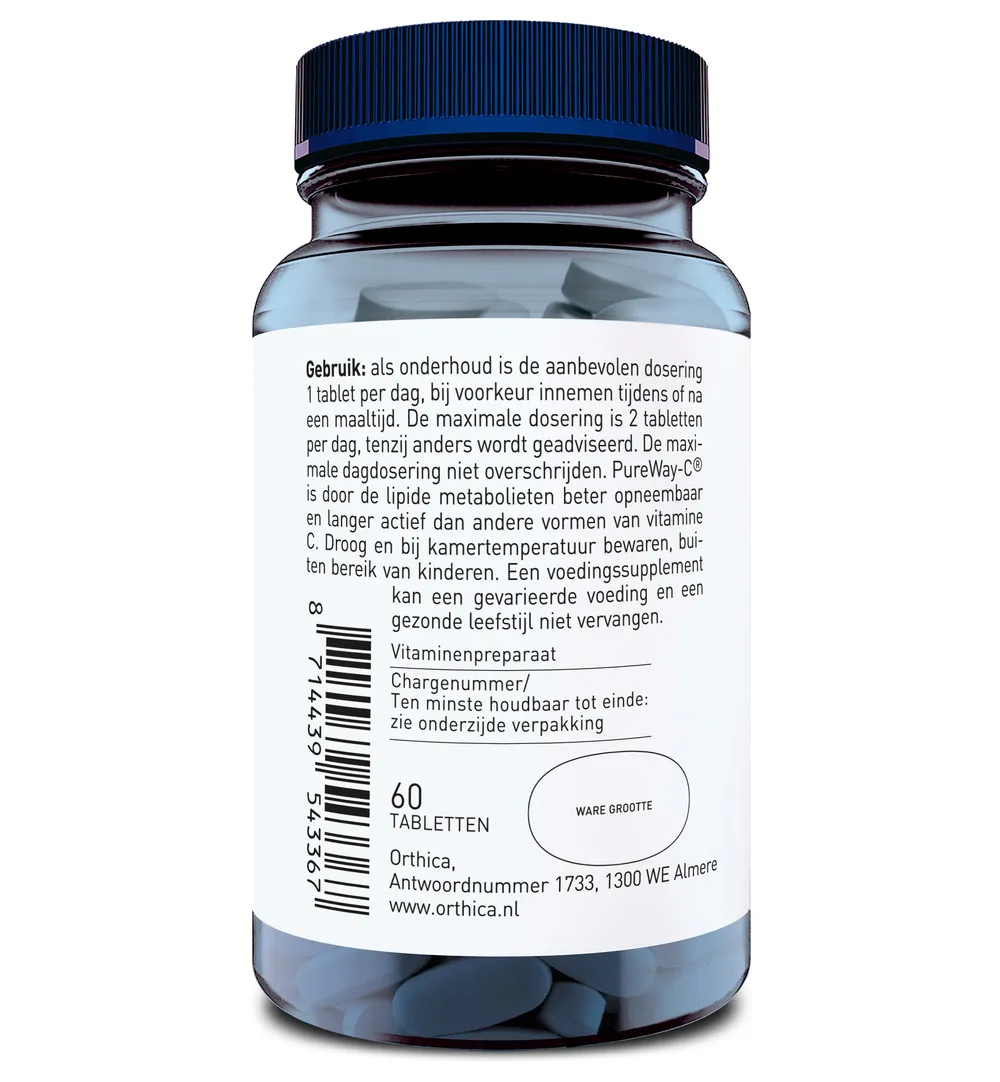 Orthica C-500 Pureway (120 tabletten) - image 2