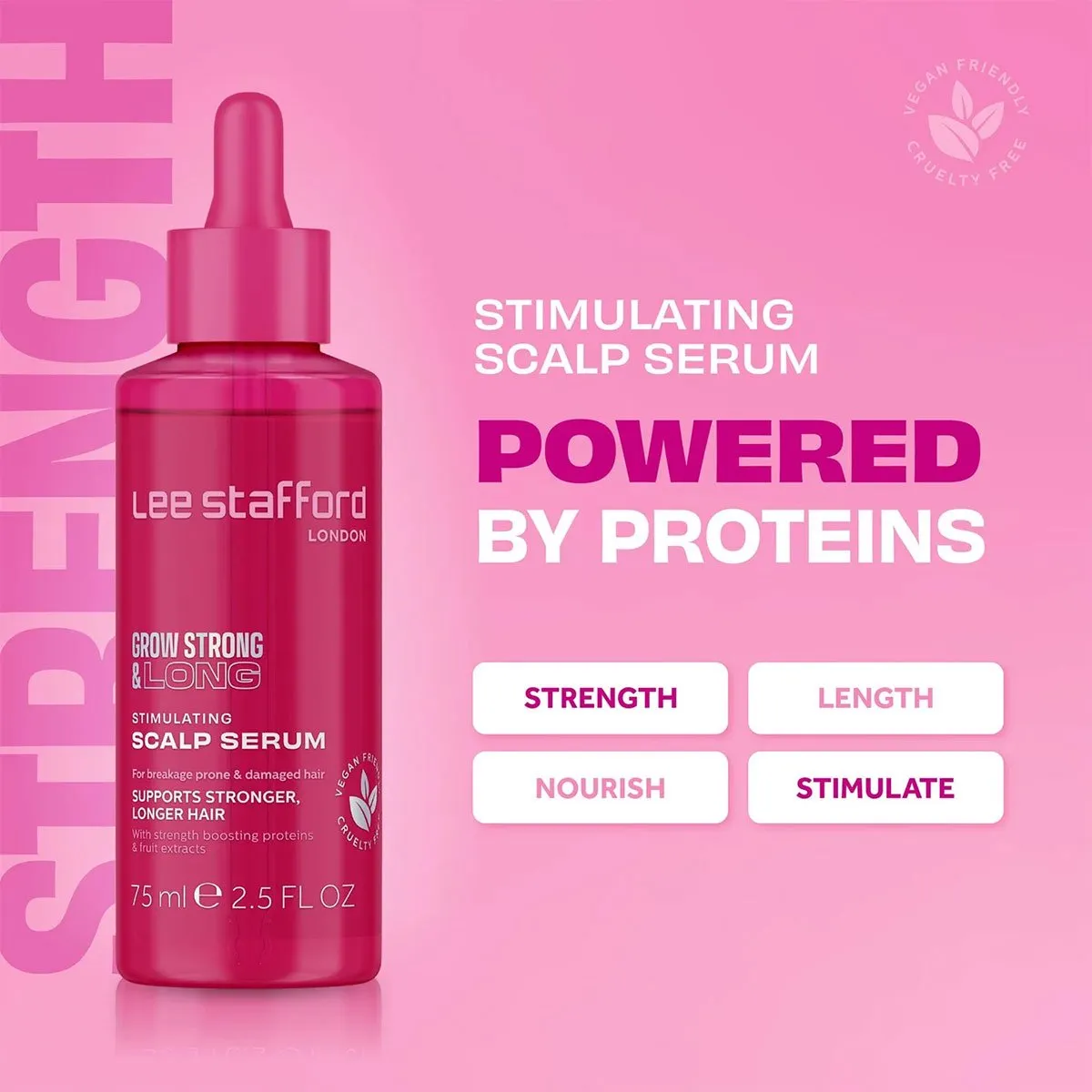 Lee Staffordgrow it longer scalp serum (75 ml)