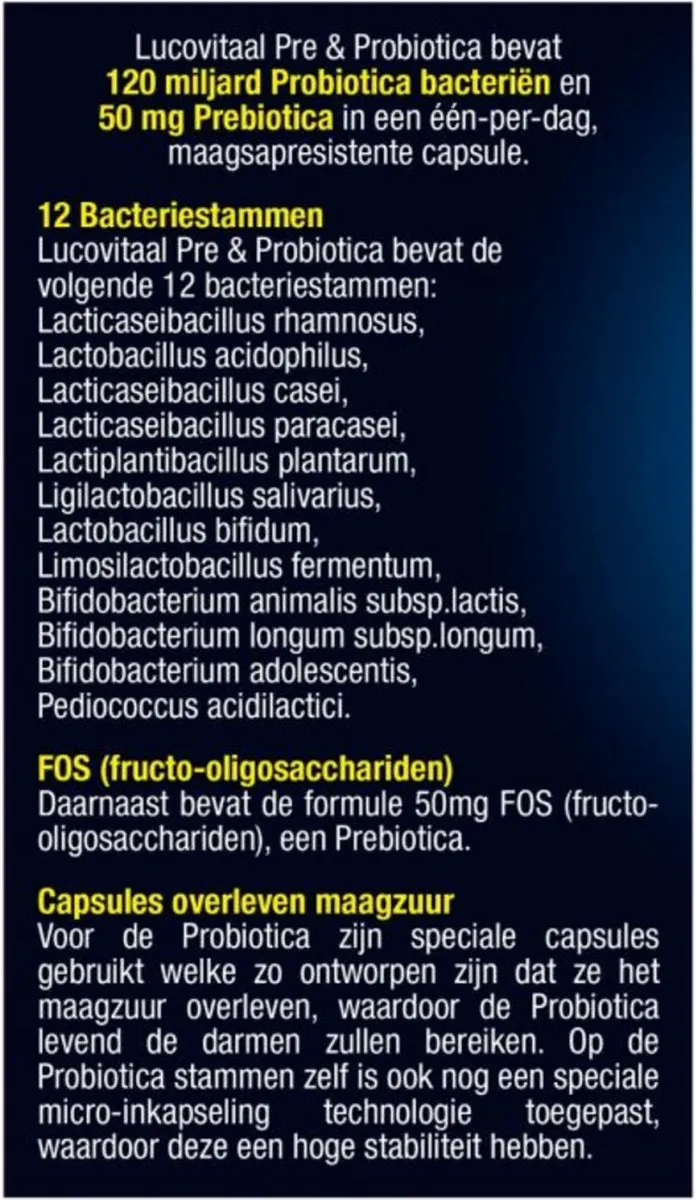 Lucovitaal Super Pre & Probiotica (14 capsules) - image 2