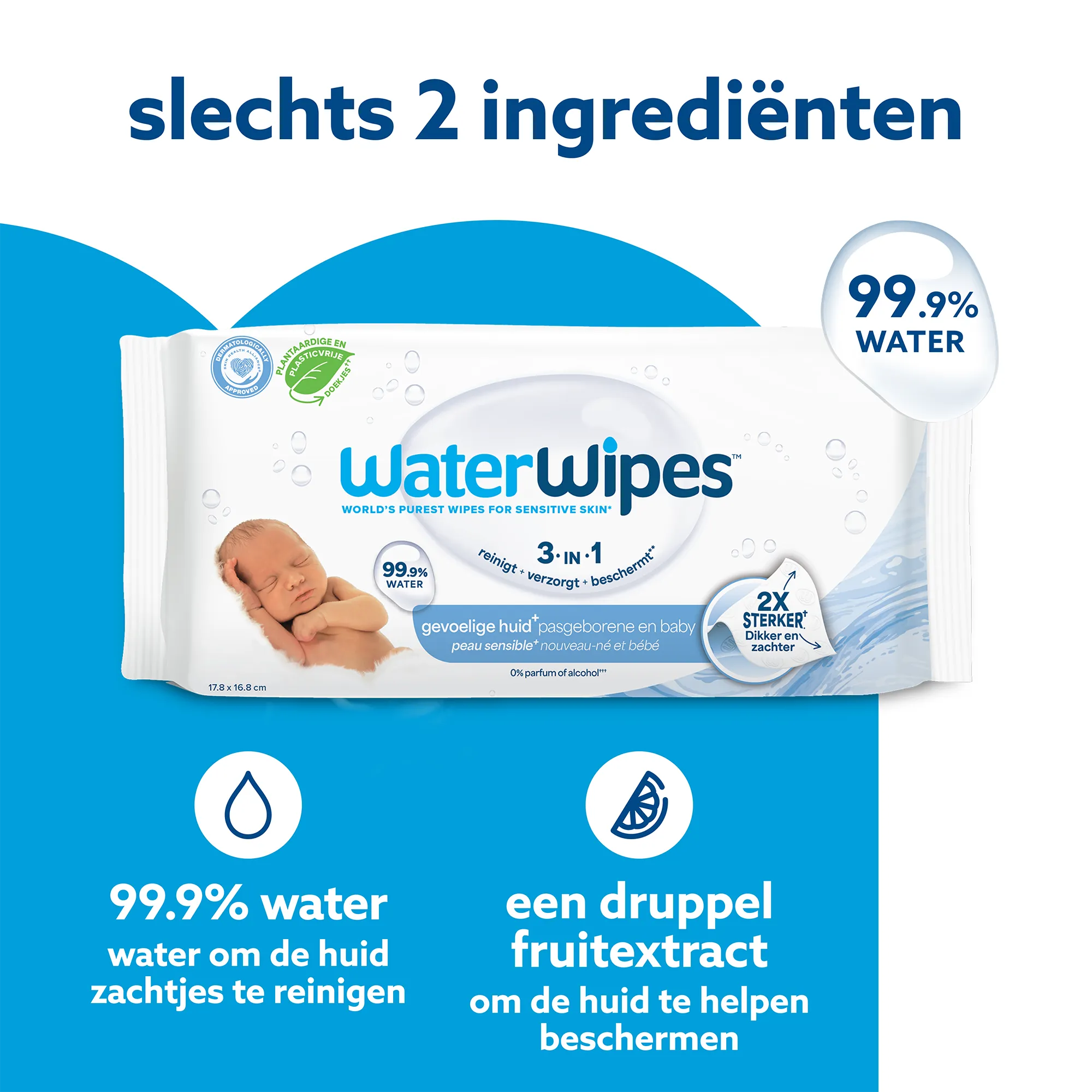 WaterWipes Babydoekjes (48 stuks) - image 7