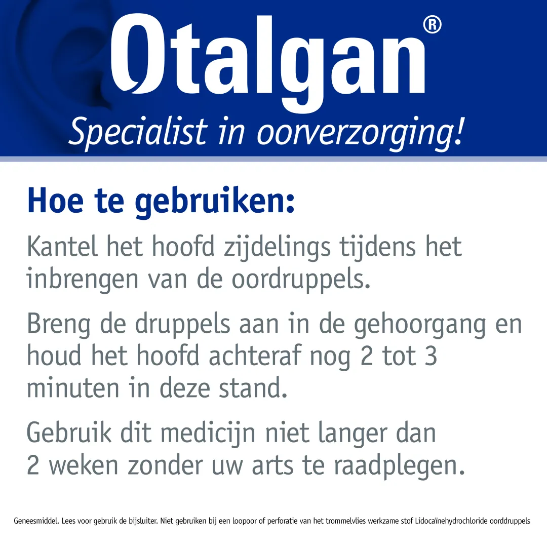 Otalgan Oordruppels (12 gr) - image 3