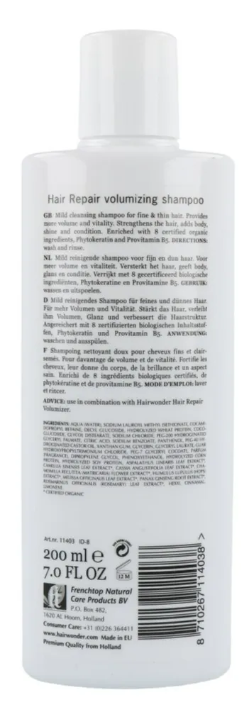 Hairwonder Hair repair shampoo volumizing (200 ml)