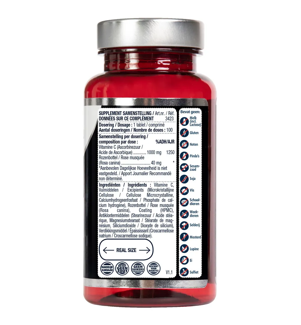 Lucovitaal Super Vitamine C 1000mg (100 tabletten)