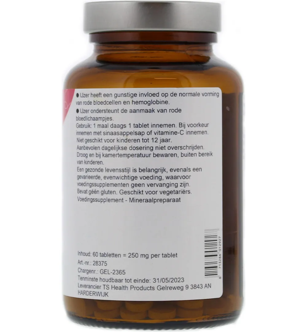 TS Choice IJzer 14 (60 tabletten) - image 2