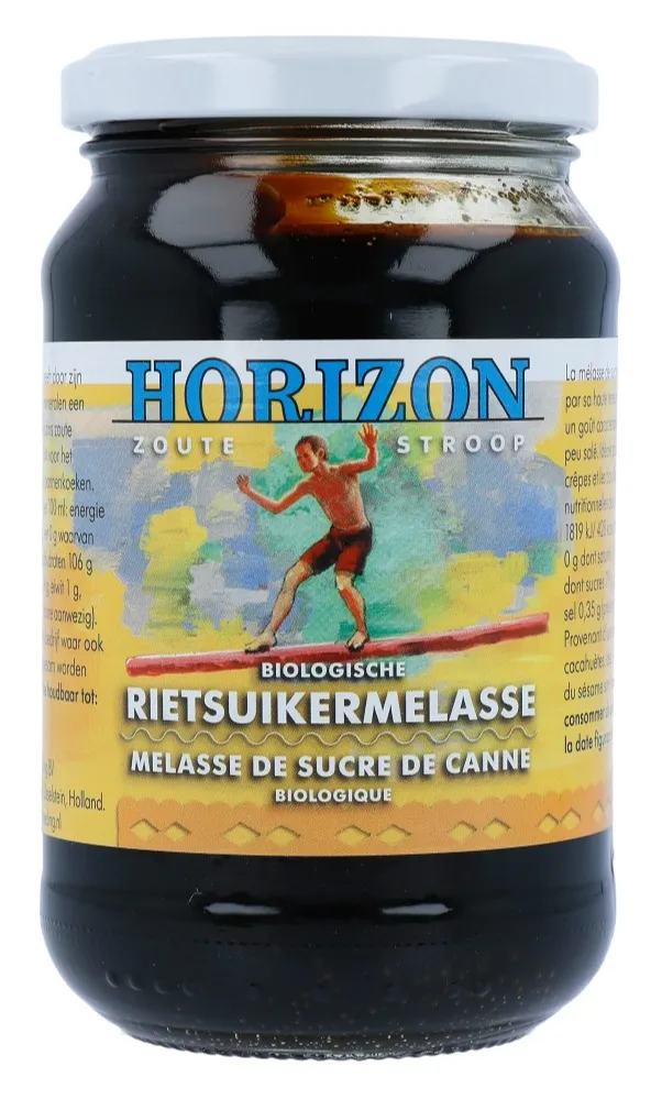 Horizon Rietsuikermelasse Eko Bio (450 gr)