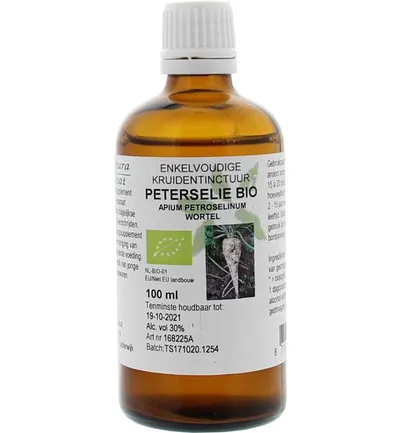 De Cruydhof Apium petroselin radix/peterselie tinctuur bio (100 ml)