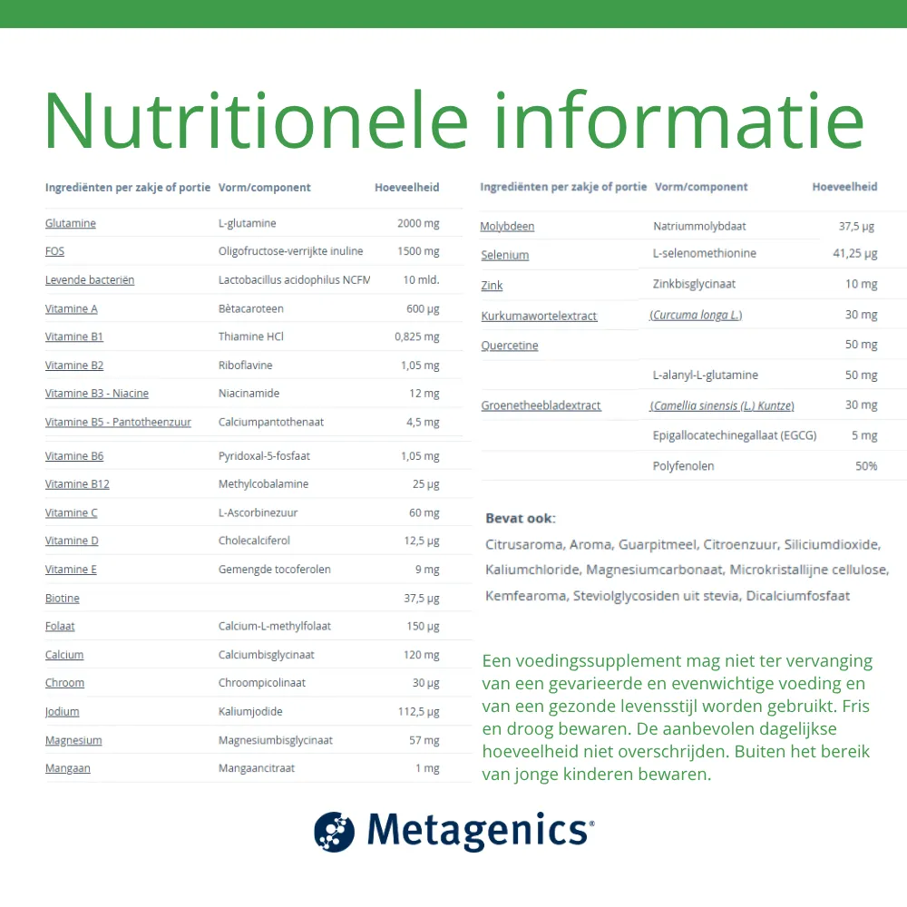 Metagenics Nutrimonium Original (28 zakjes) - image 4