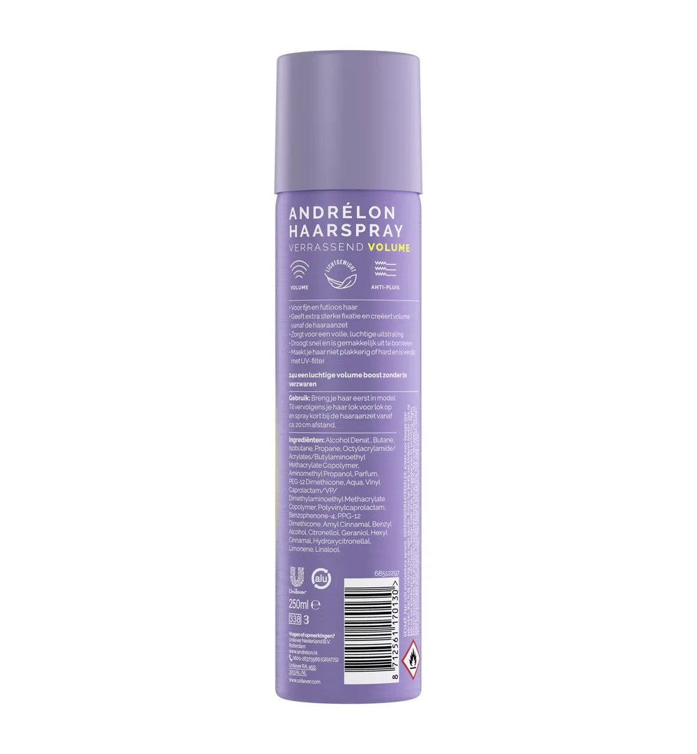 Andrelon Haarspray Verrassend Volume (250 ml) - image 2