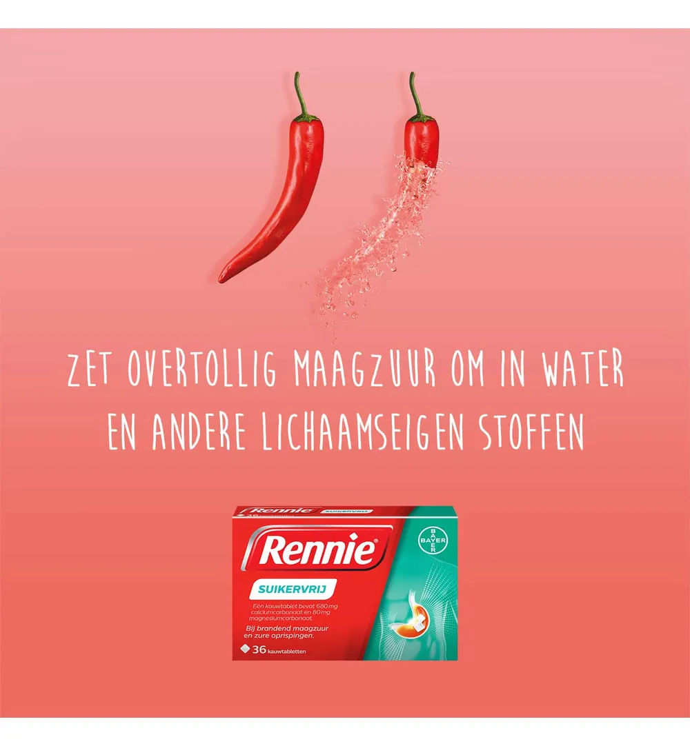 Rennie Suikervrij (36 tabletten) - image 7
