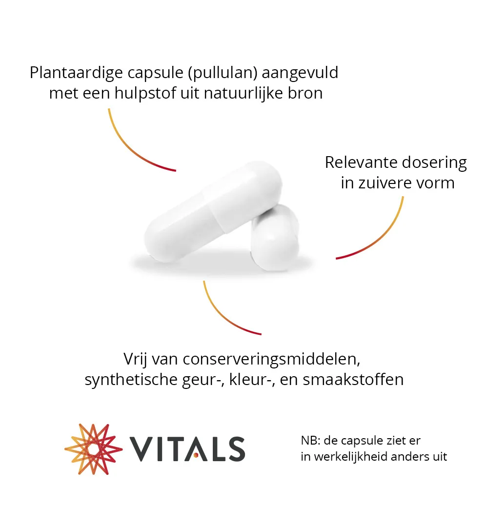 Vitals Vitamine K2 90 mcg (60 vega capsules) - image 5