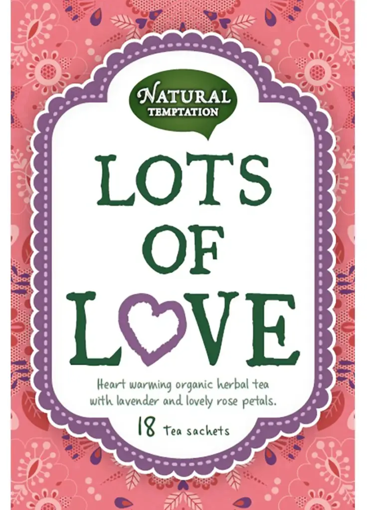 Natural Temptation Lots Of Love Thee Bio (18 stuks)