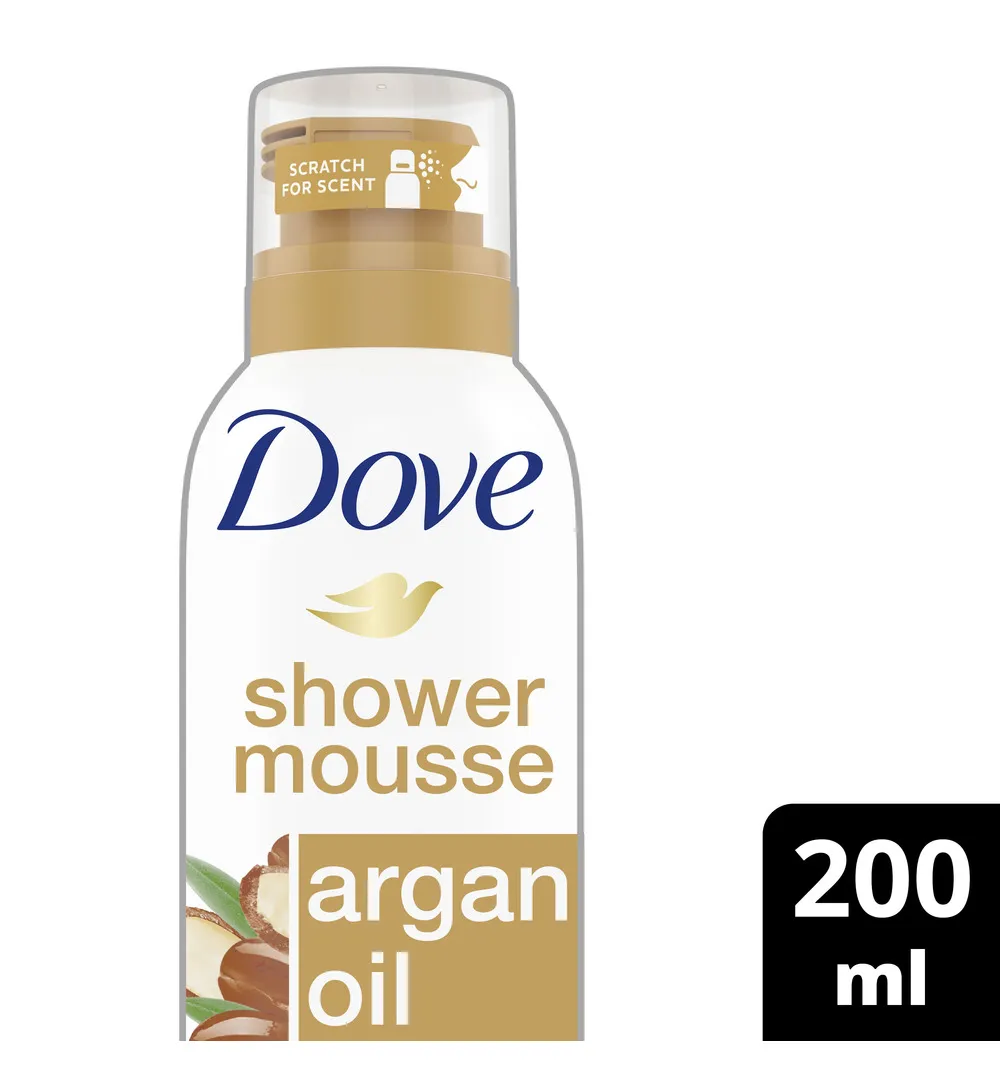 Dove Shower mousse argan oil (200 ml)