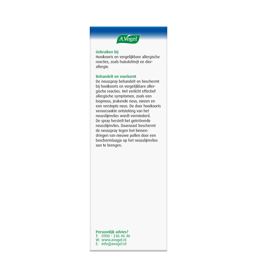 A.Vogel Pollinosan hooikoorts neusspray (20 ml) - image 3