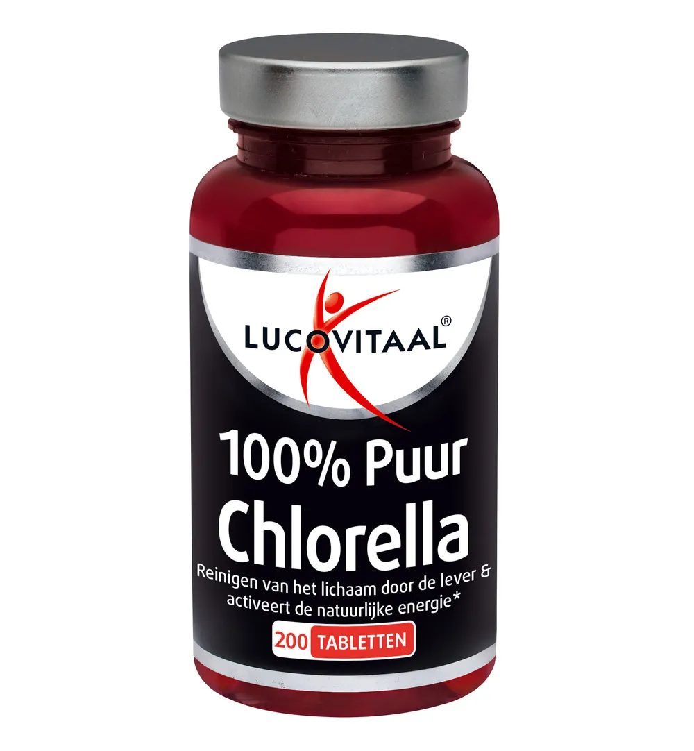 Lucovitaal Chlorella 100% Puur (200 tabletten)