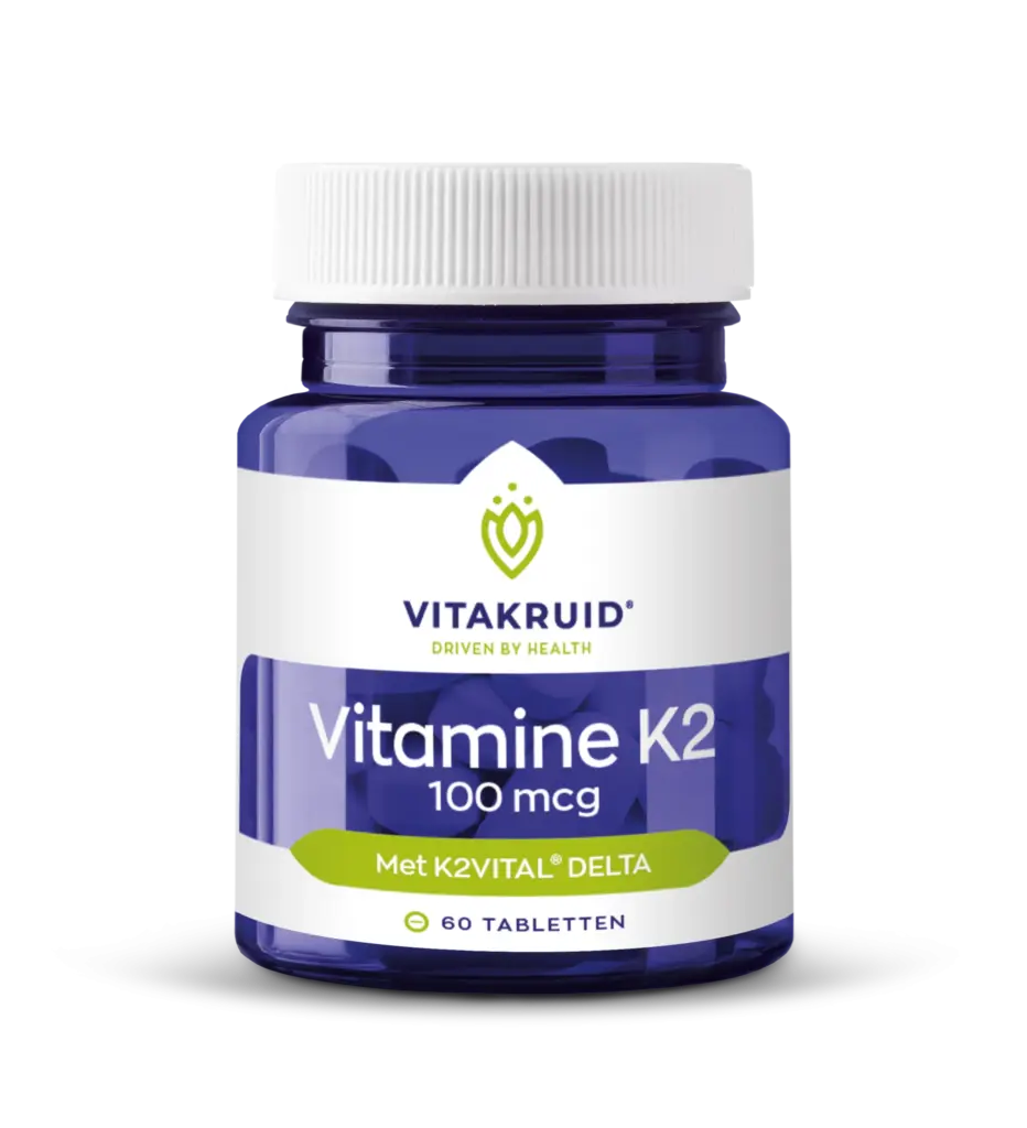 Vitakruid Vitamine K2 100 mcg K2Vital® Delta (60 tabletten)