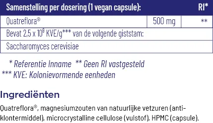 Vitakruid Symflora® Femme Probiotica voor Vrouwen (90 vega capsules) - image 4