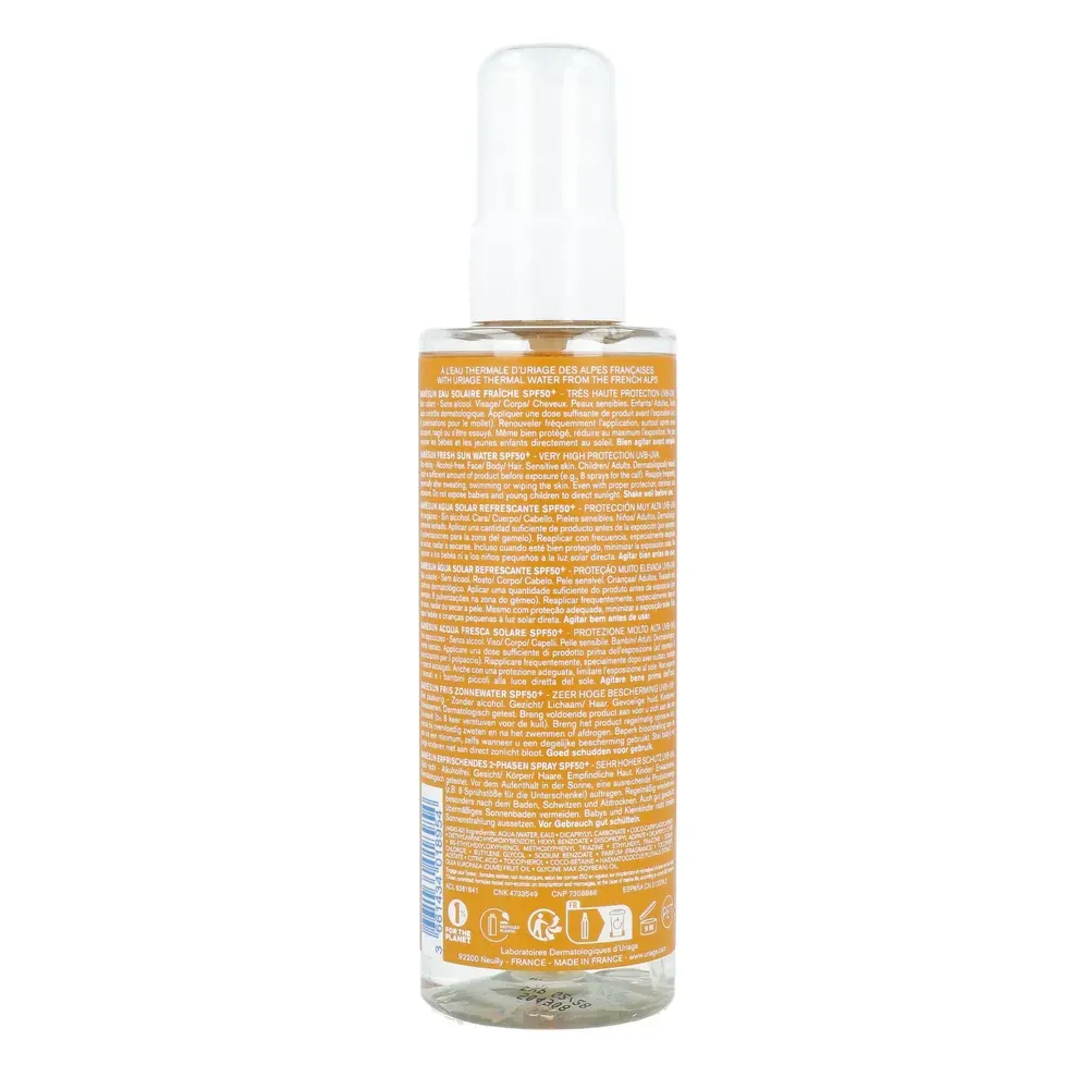 Uriage Bariesun SPF50+ Eau Solaire Fraiche Spray (200 ml)