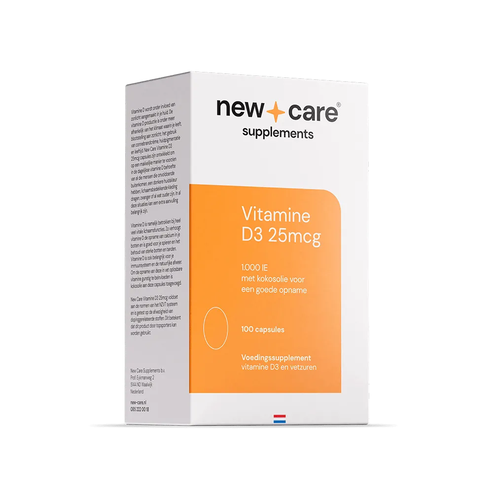 New Care D3 25mcg (100 capsules)
