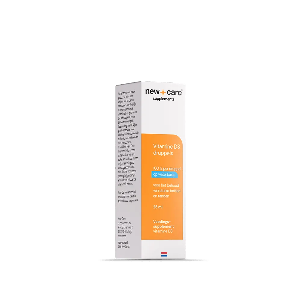 New Care D3 druppels waterbasis (25 ml)