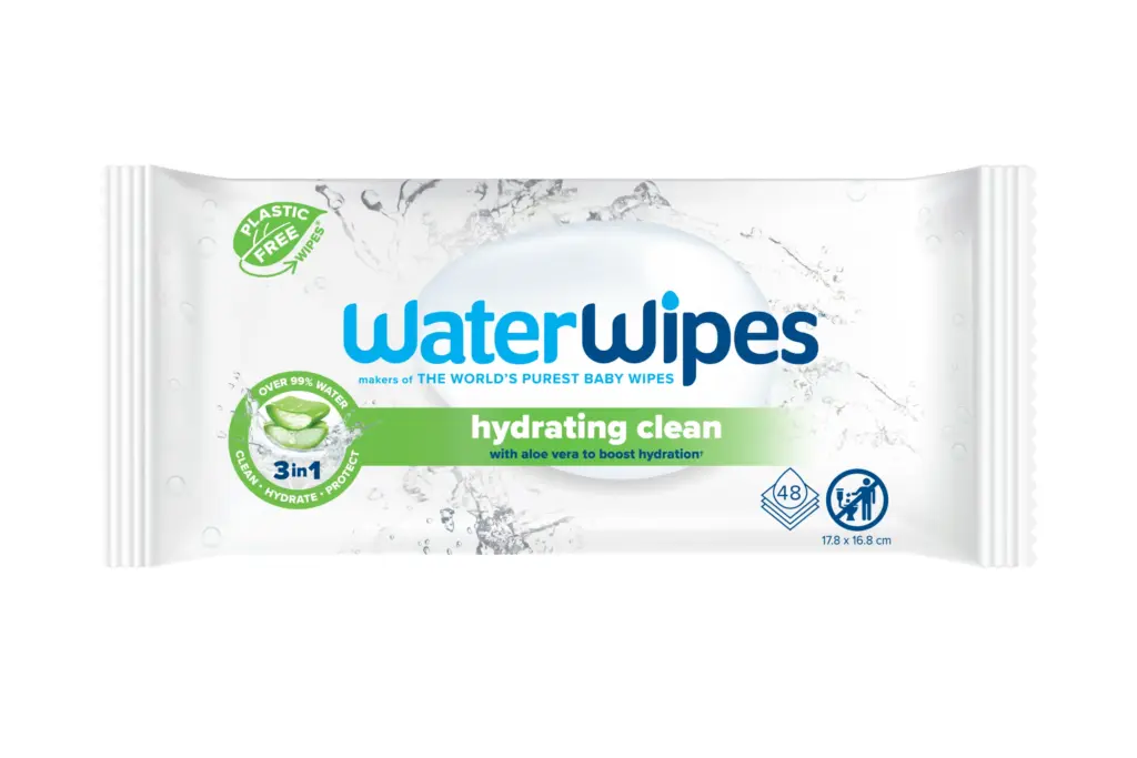 Waterwipes Hydrating Clean Doekjes (48 stuks)