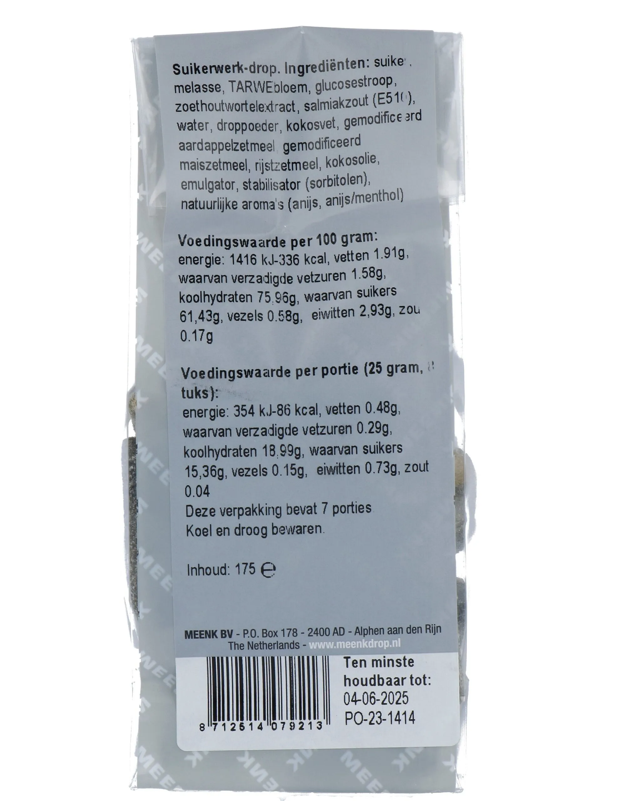 Meenk Drie kleuren mix (175 gr)