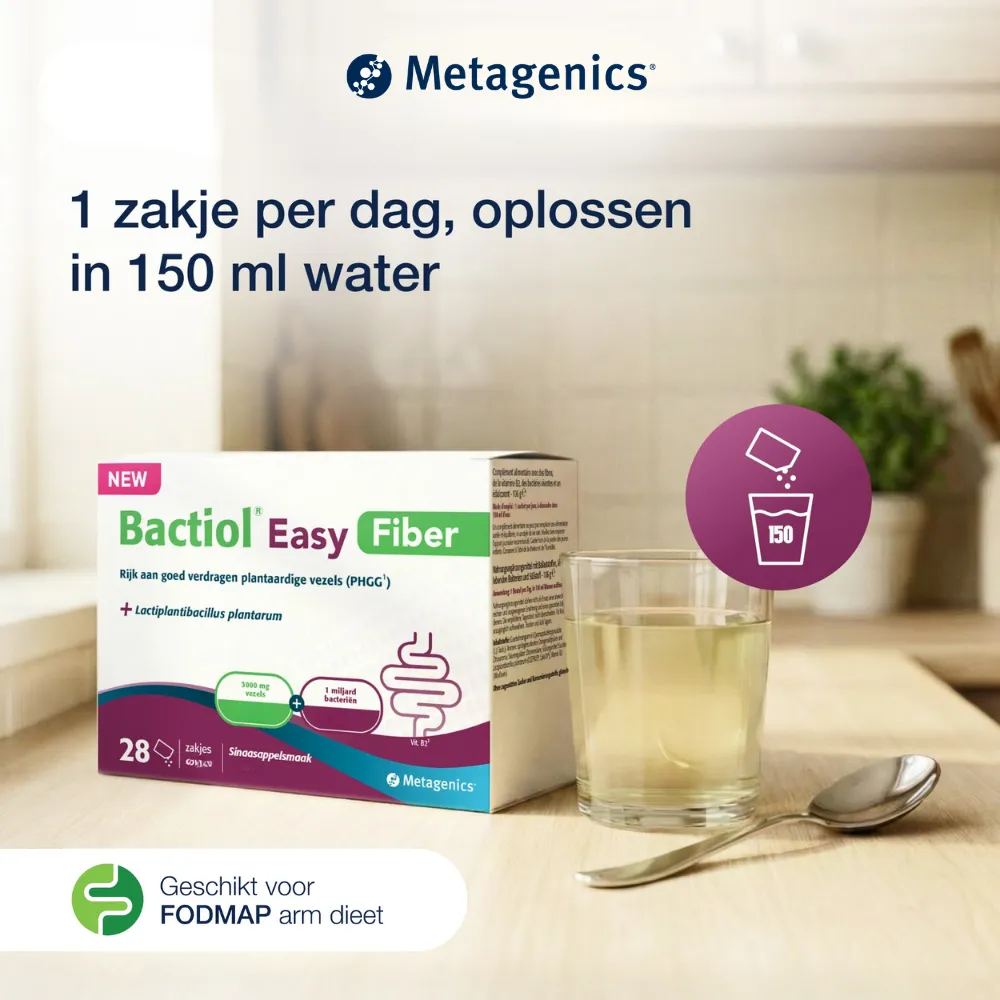 Metagenics Bactiol® Easy Fiber 28Z (28 zakjes) - image 5