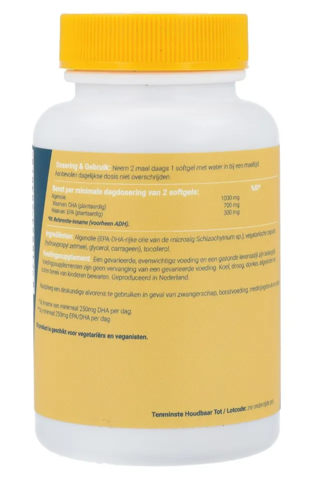 Fittergy Vegan Omega3 Forte Epa en Dha Softgels (60 softgels) - image 2