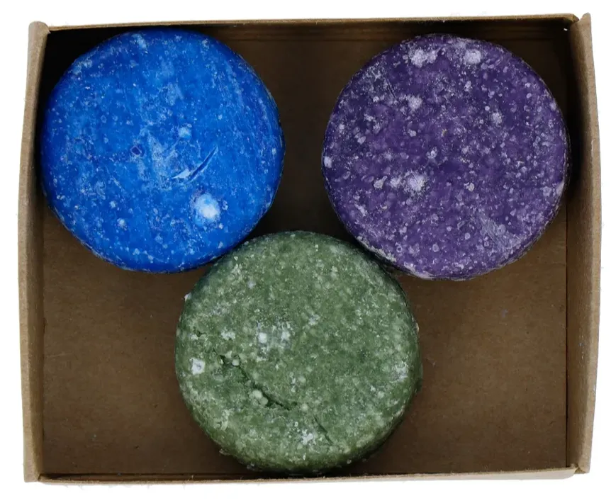 Happysoaps Mini Shampoo Bars (3 stuks)