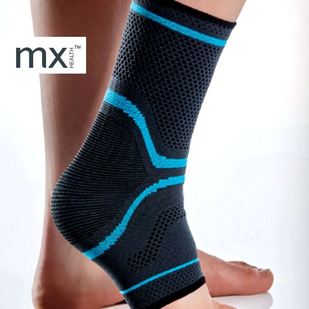 Mx Health Premium Ankle Support Elastic - L (1 stuk)
