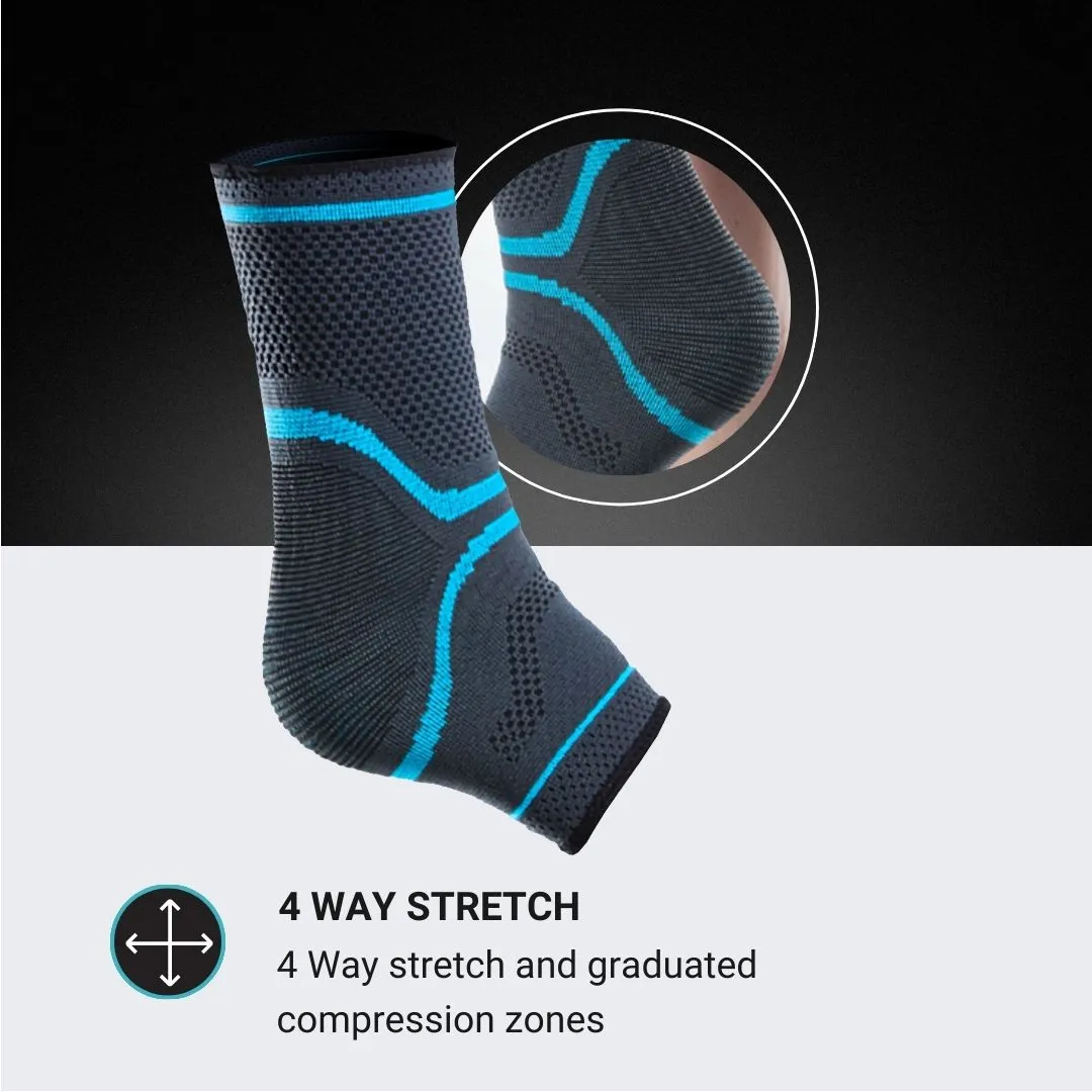 Mx Health Premium Ankle Support Elastic - M (1 stuk) - image 2