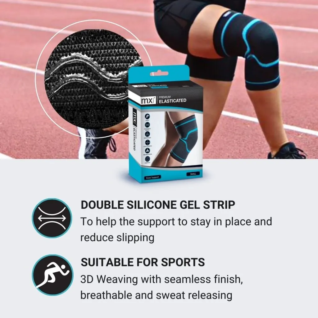 Mx Health Premium Knee Support Elastic - L (1 stuk) - image 2