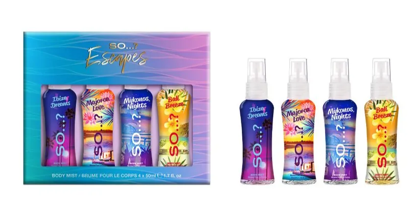 Miss So Summer Escapes Body Mist Mini Giftset (1 stuk) - image 2