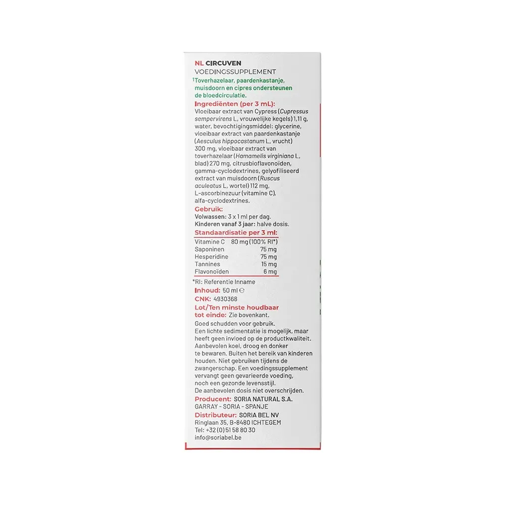 Soria Natural Circuven XXL C-40 Druppels (50 ml)