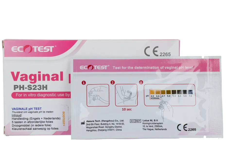 Ecotest Vaginale Ph Test (5 stuks) - image 2