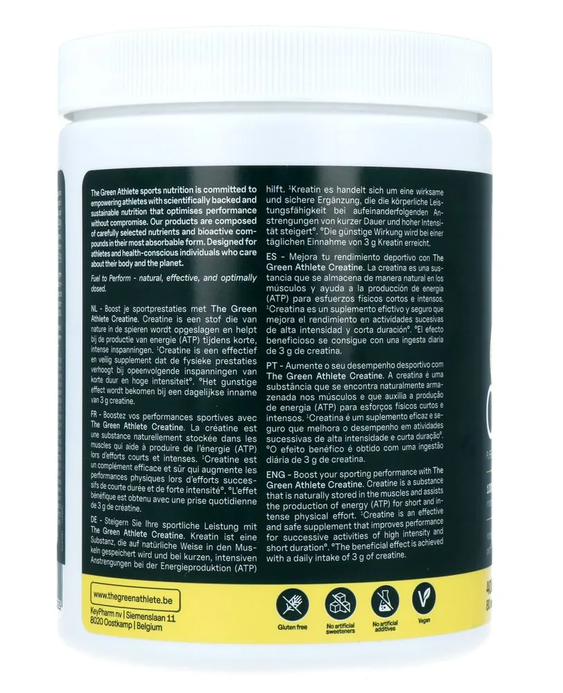 The Green Athlete Creatine Poeder (400 gr) - image 2