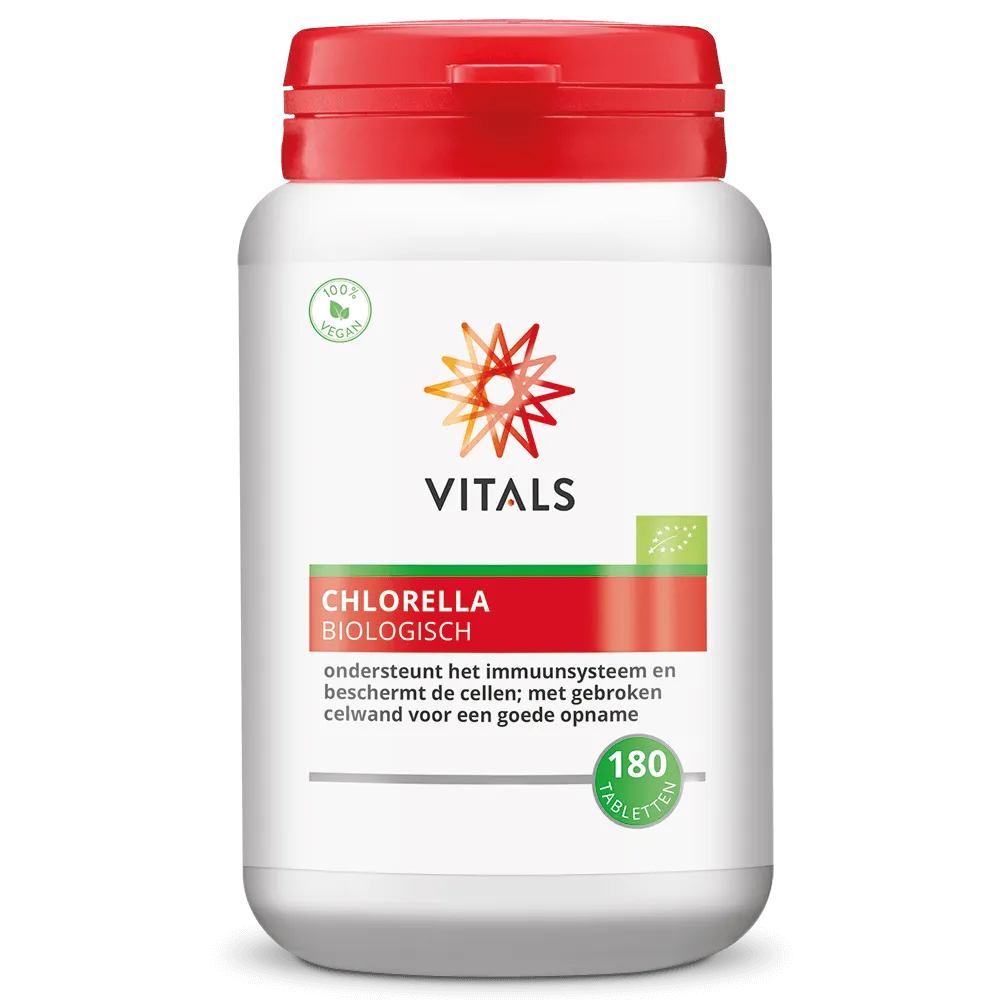 Vitals Chlorella Biologisch (180 tabletten)