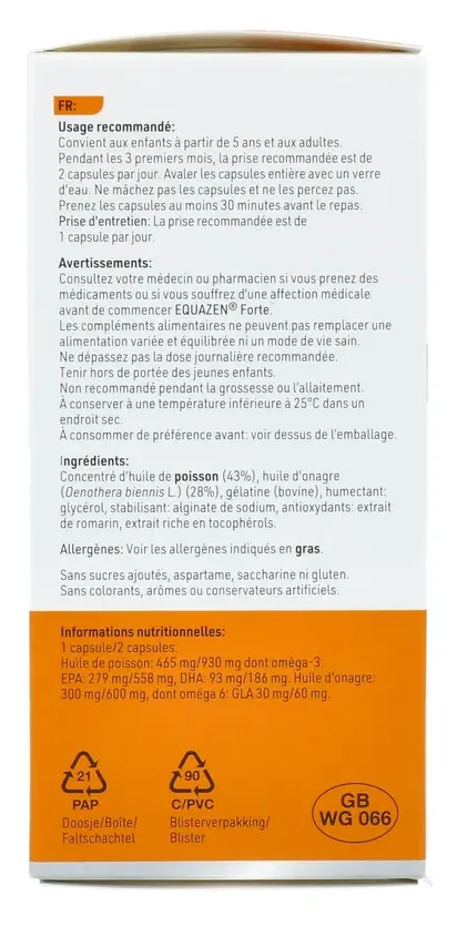 Equazen Equazen Forte (60 capsules) - image 3