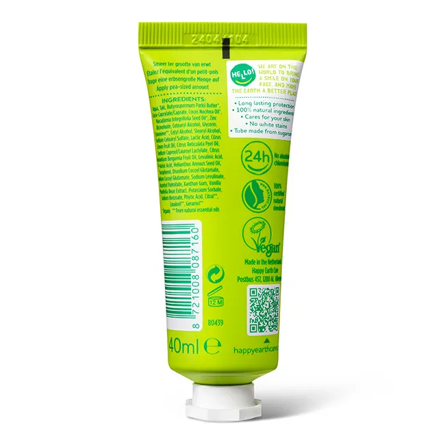 Happy Earth Pure Deodorantcreme Bergamot (40 ml)