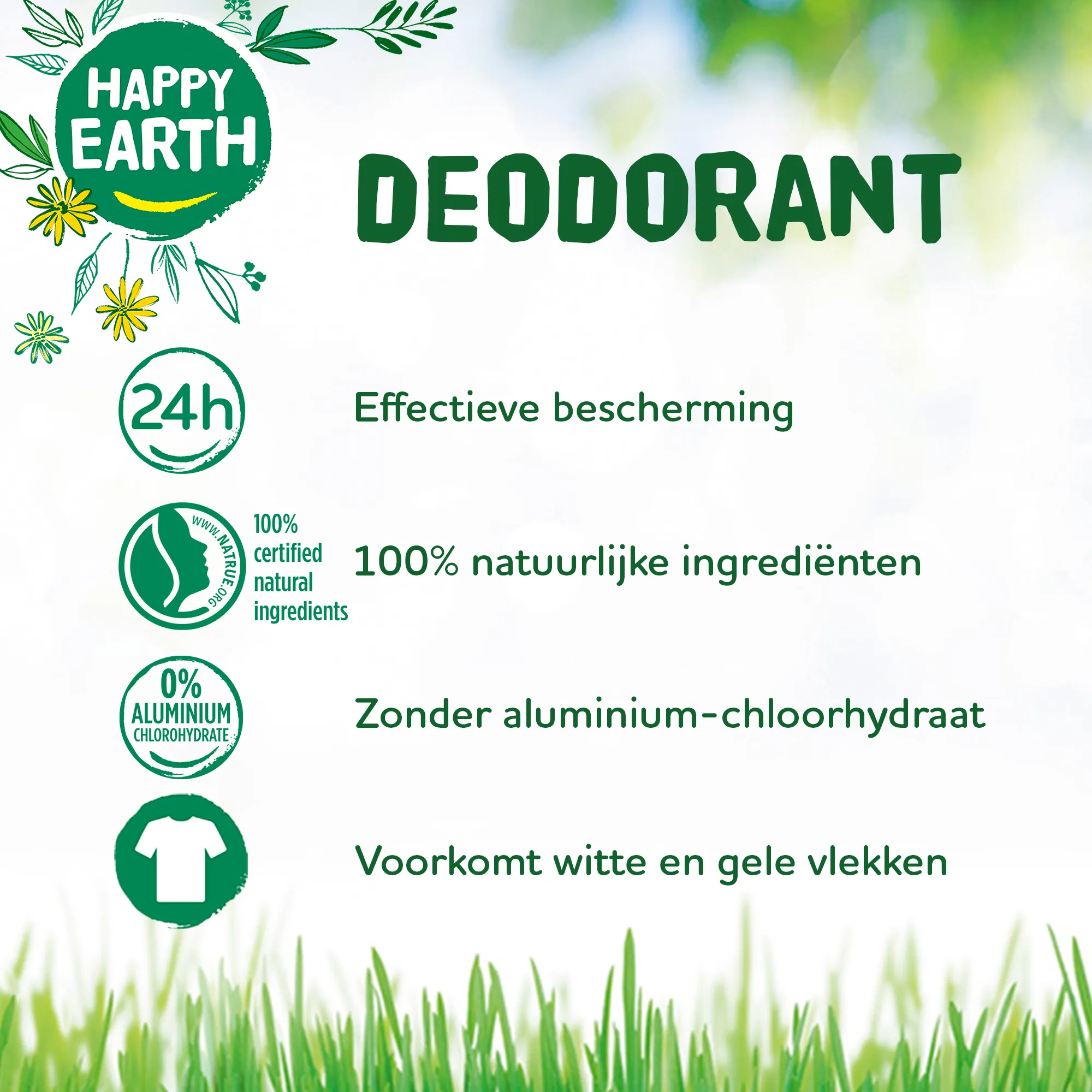 Happy Earth Pure Deodorantcreme Cedar lime (40 ml) - image 3