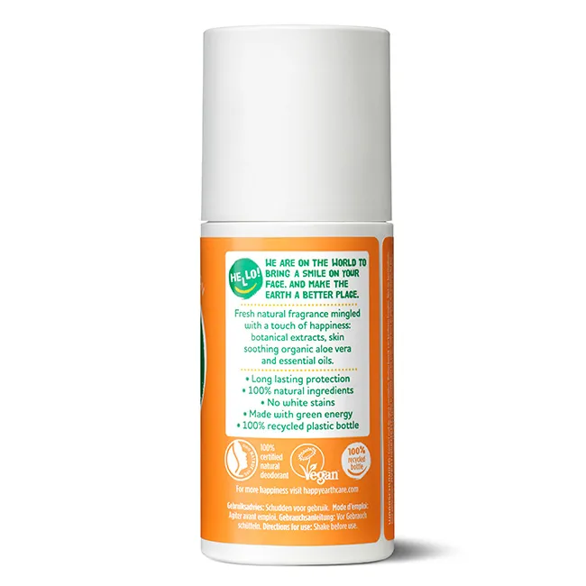 Happy Earth Pure Deoroller Rose Petitgrain (75 ml) - image 2
