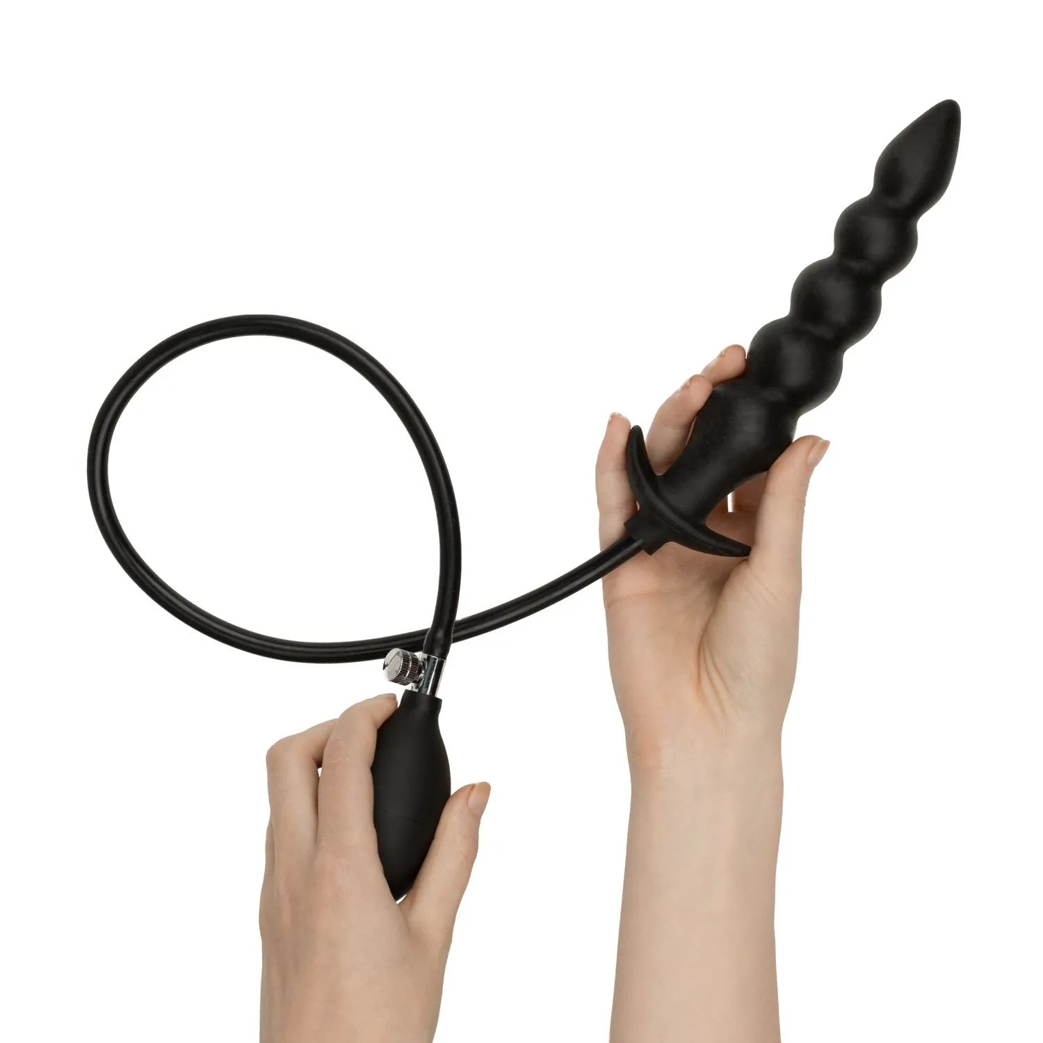 Easytoys Anal Collection - Inflatable Butt Plug Zwart (1 stuk) - image 2