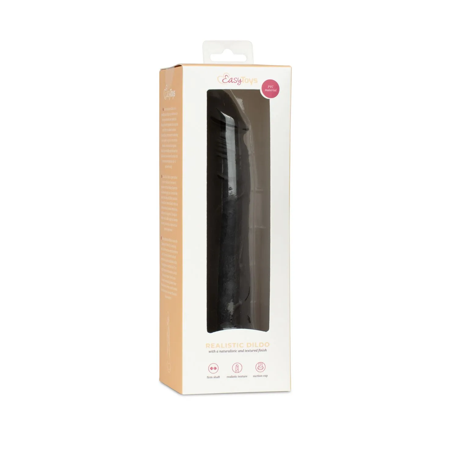 Easytoys Dildo Collection - Dildo without Balls 17.5 cm Zwart (1 stuk) - image 3