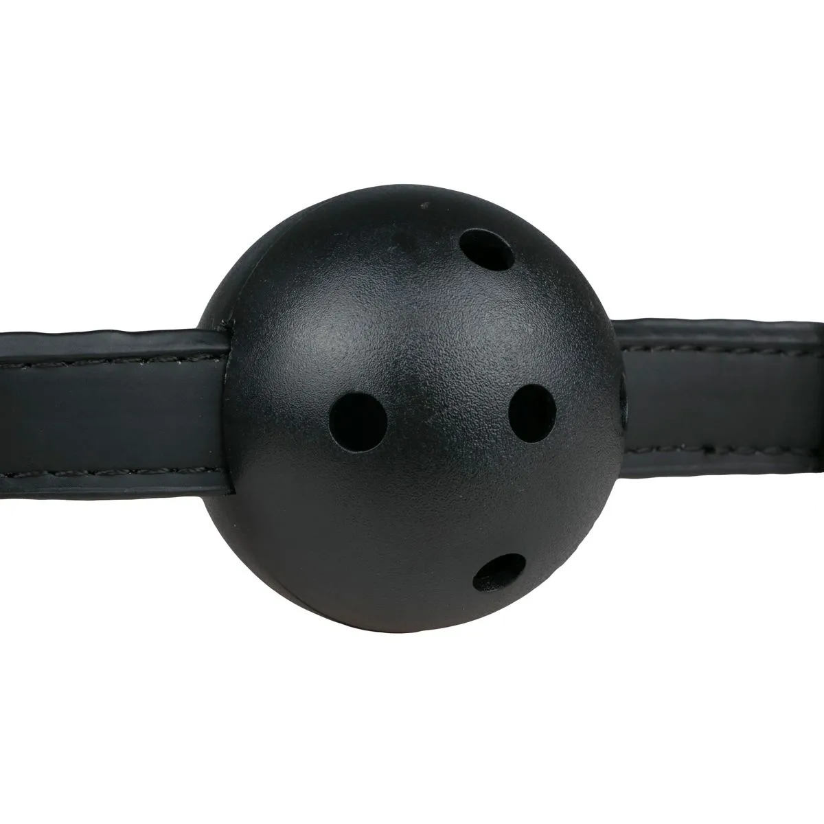 Easytoys Fetish Collection - Ball Gag with PVC Ball Zwart (1 stuk) - image 3