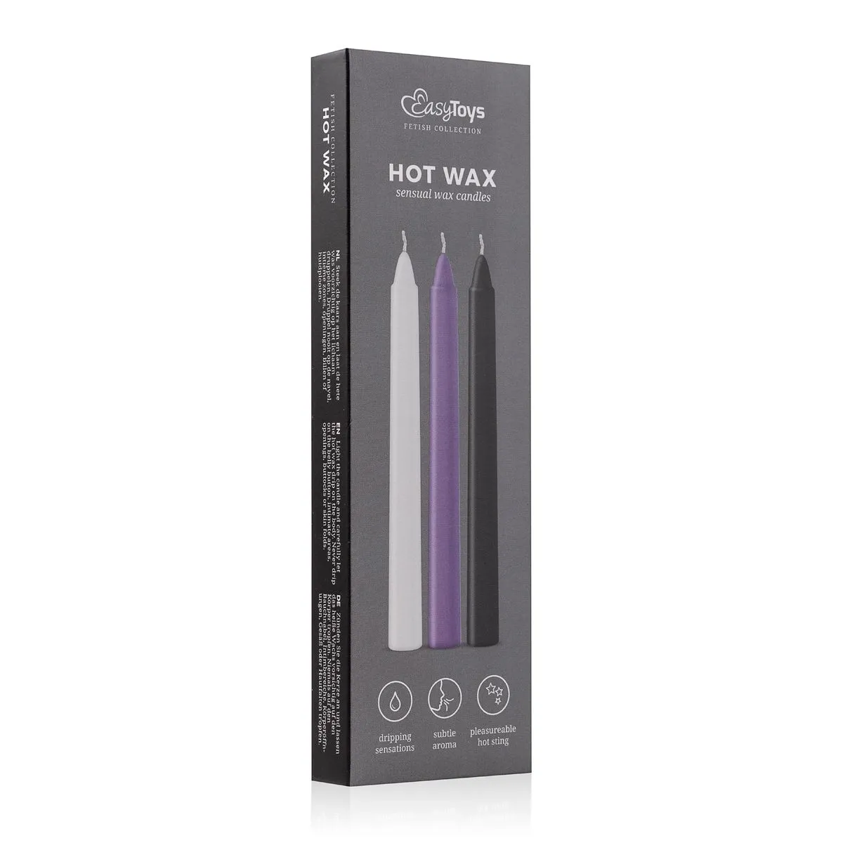 Easytoys Fetish Collection - Sensual Hot Wax Candles  (3 stuks) - image 2