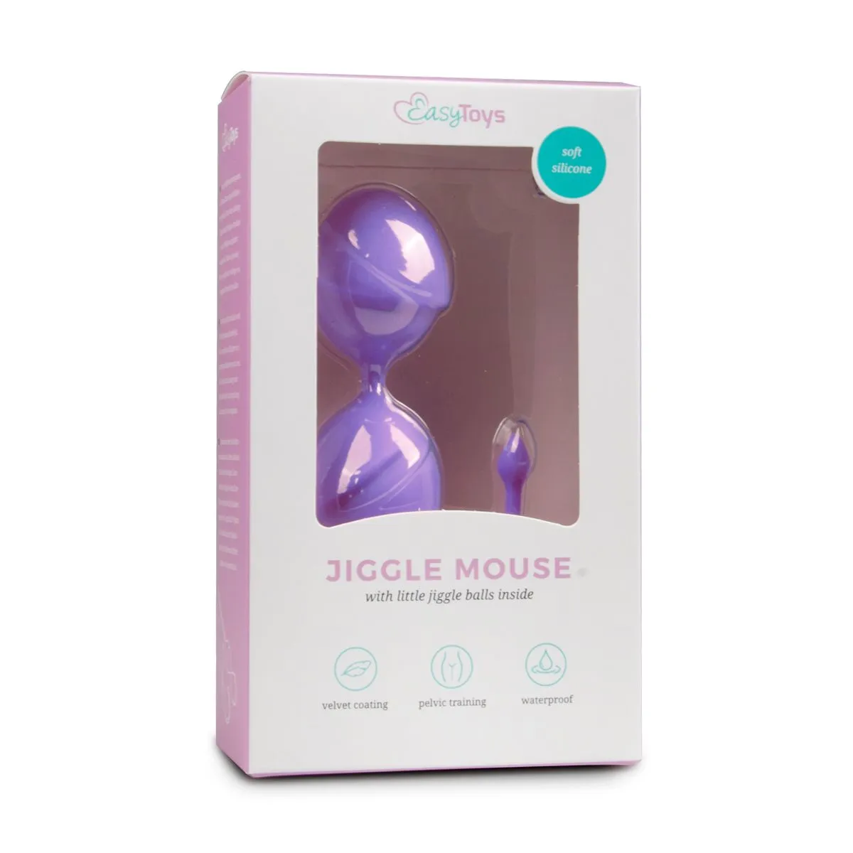 Easytoys Geisha Collection - Double Vagina Balls Paars (1 stuk)