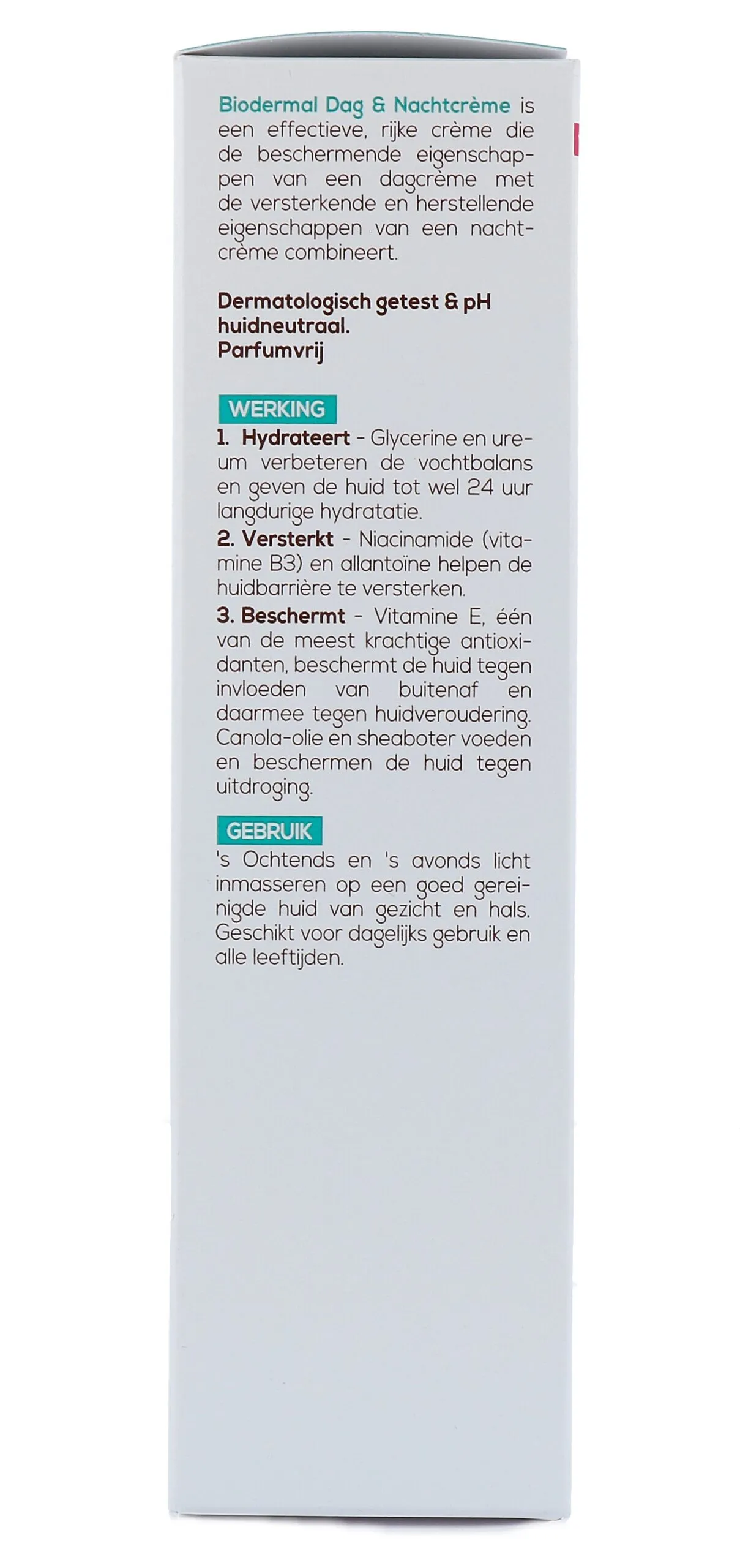 Biodermal Dag & Nachtcreme Tube (100 ml) - image 2