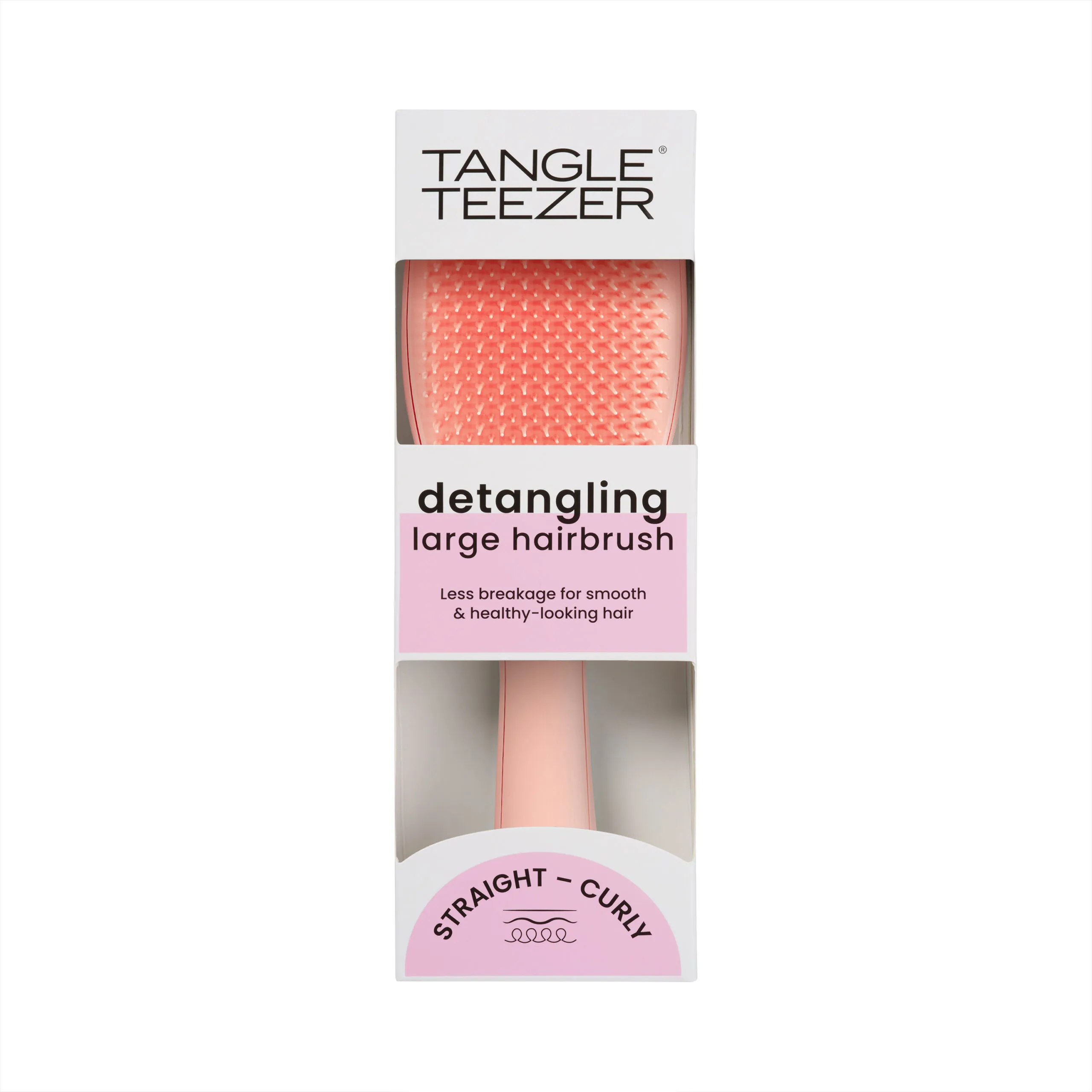 Tangle Teezer Ultimate Detangler Large Peach Glow (1 stuk)