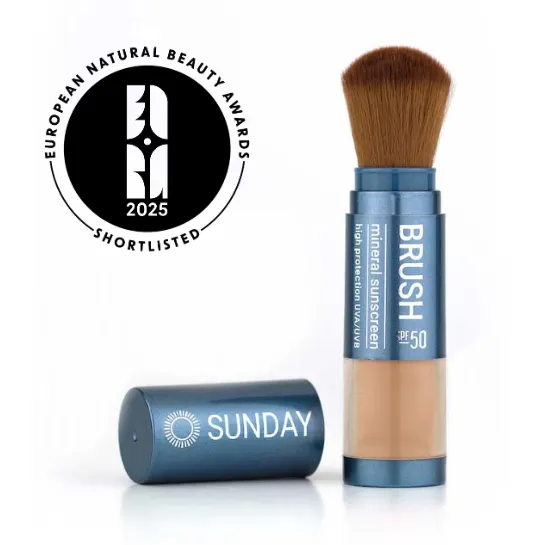 Sunday Brush Mineral Sunscreen Powder SPF50 - Medium (6 gr)