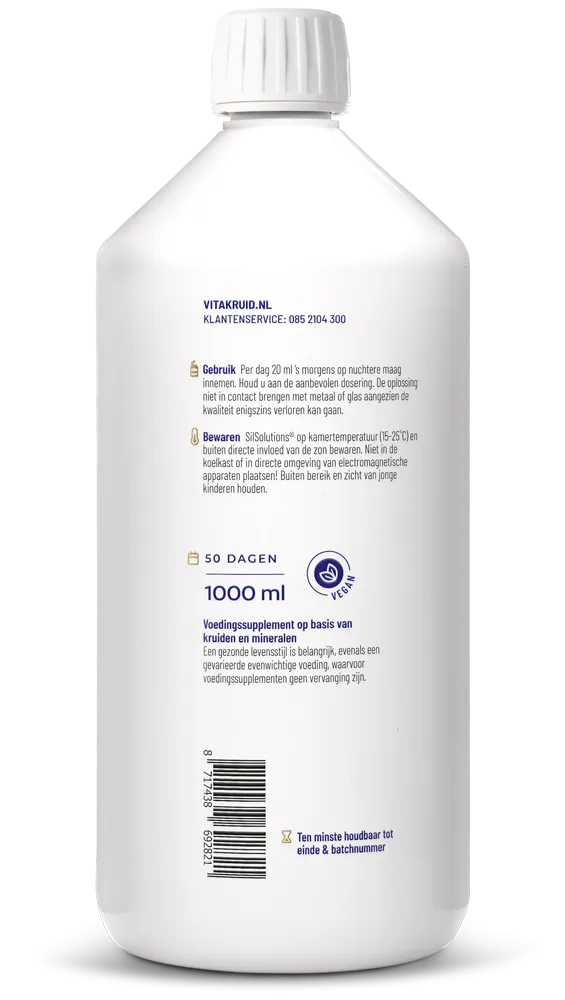 Vitakruid SilSolutions 1000 - Aardbei (1000 ml)