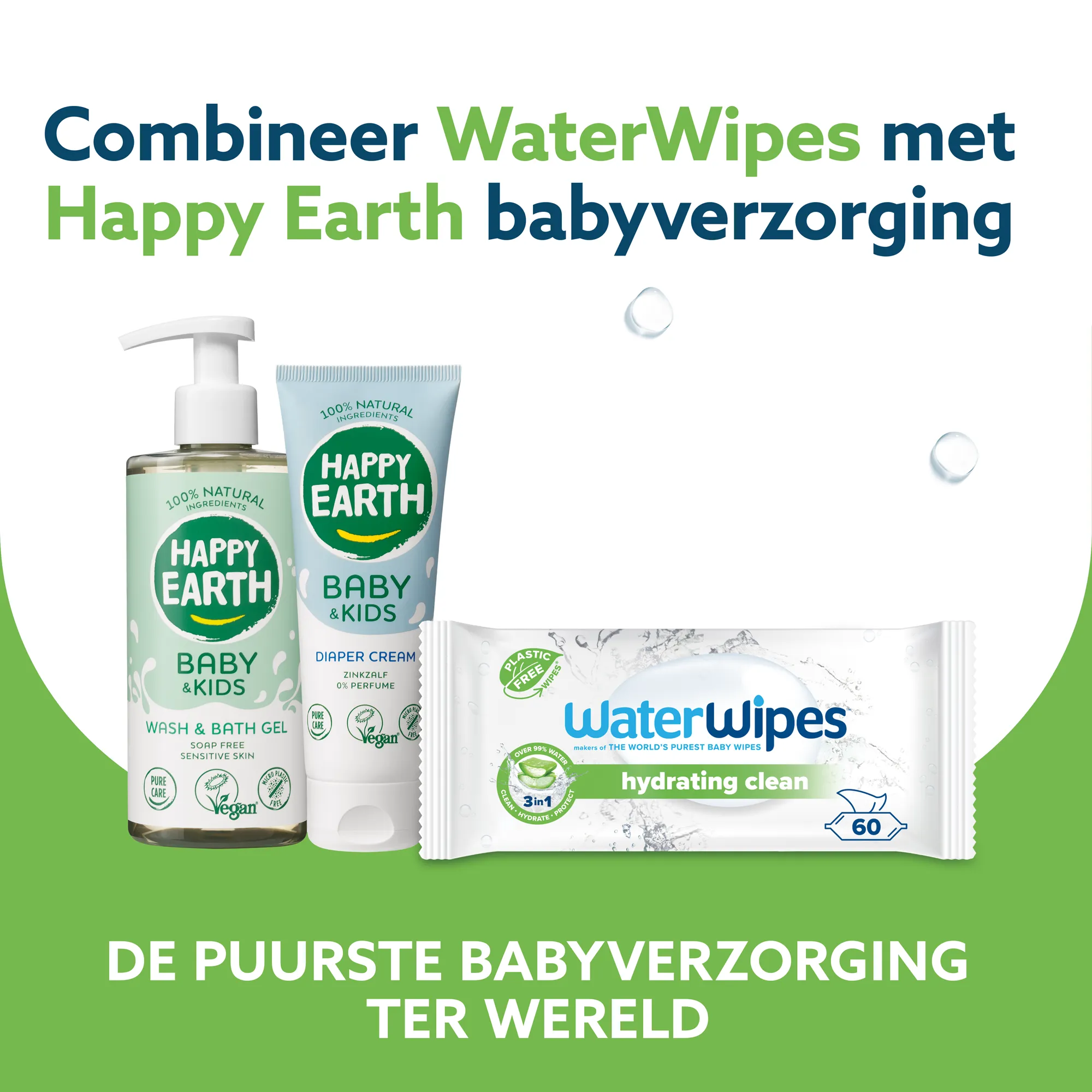 Waterwipes Billendoekjes - Hydrating (12 x 60 stuks) - image 6
